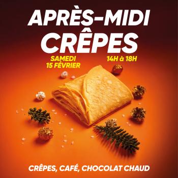 Après-midi crêpes chez LMS